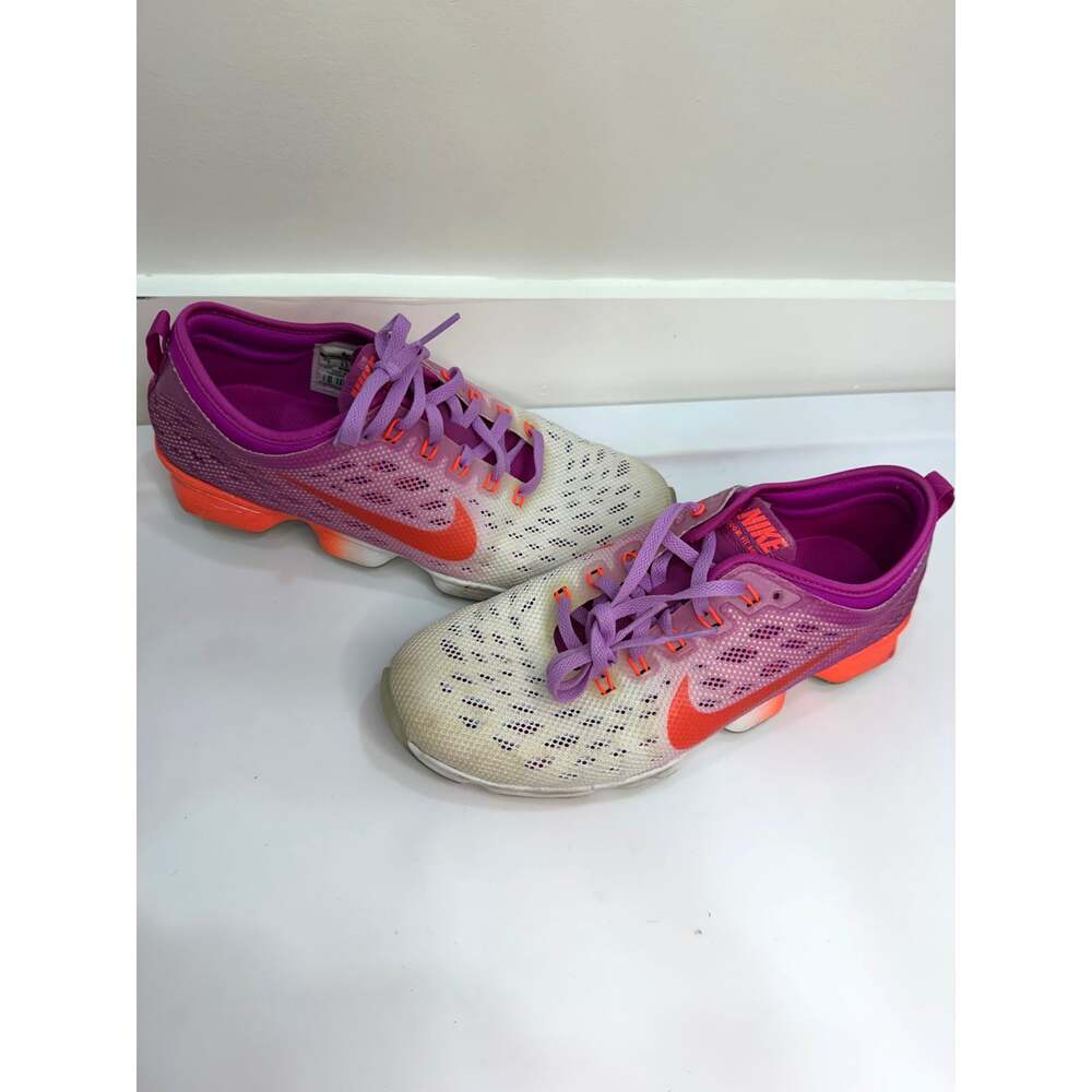 Nike Womens Zoom Fit Agility Training Shoes Size 7 Pink Mango 684984-500